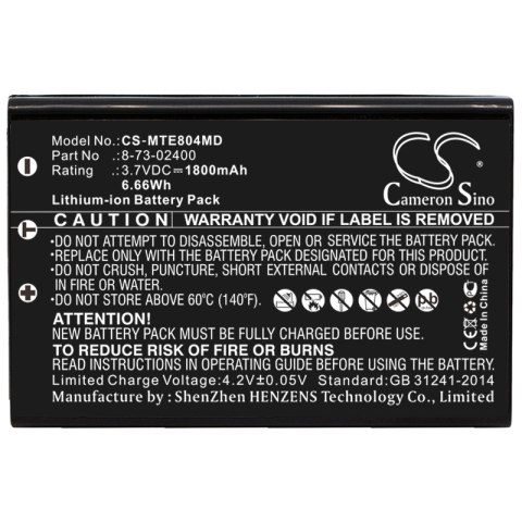 Batterie Neuve 1800mAh 3,7V Pour Appareil Auditif Maico TCallisto Titan